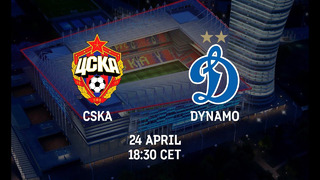 CSKA vs Dynamo | 24 April | RPL 2021/22