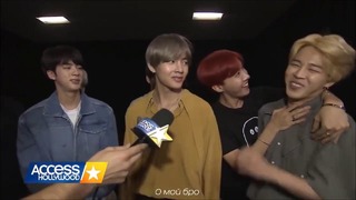 BTS Discusses Their Intensely Loyal Fans & Celeb Crushes! Access Hollywood