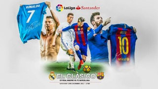 (HD) Реал Мадрид – Барселона | Испанская Ла Лига 2017/18 | 17-й тур