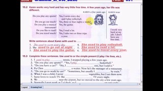 Grammar in use basic15 – I used to