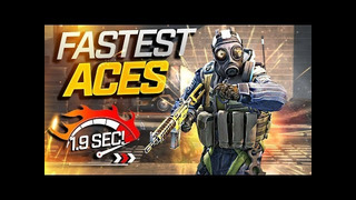 Fastest pro cs go aces 2019