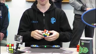 Кубик рубик новый рекорд (4.22 seconds)
