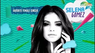 Selena for winning at the 2015 Kids Choice Awards