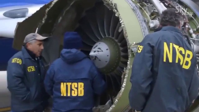 Последствия взрыва двигателя на boeing-737 рейса 1380 Southwest Airlines