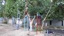 Моя первая связка на турнике