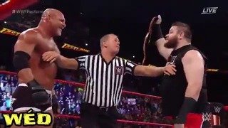 Fastlane 2017 Kevin Owens vs. Goldberg Universal Title Match Highlights [H