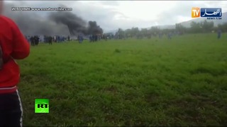В Алжире потерпел крушение военно-транспортный самолёт