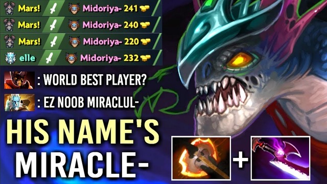 THIS IS WHY HIS NAME’S Miracle- Slark Epic Feed To God Gameplay Comeback