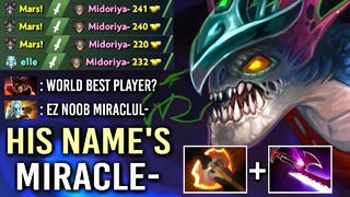 THIS IS WHY HIS NAME’S Miracle- Slark Epic Feed To God Gameplay Comeback