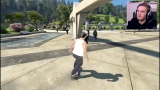 ((Pewds Plays)) «Skate 3» – I Love Bn*ches (Part 6)