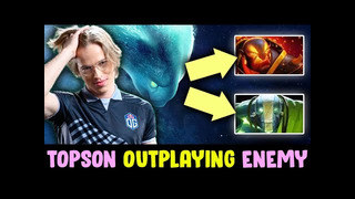 How Topson OUTPLAYED enemy with his NEXT LEVEL Morphling