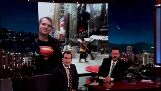 No One in Times Square Recognized Henry Cavill in a Superman T-Shirt