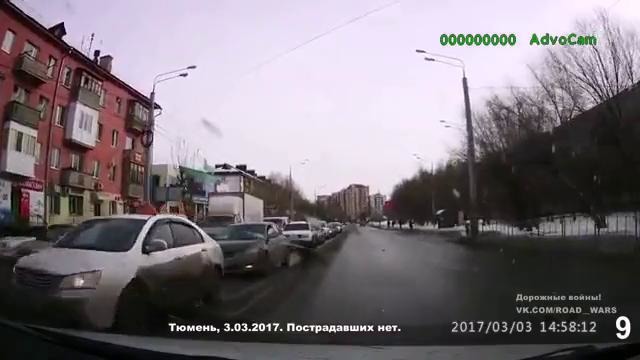 Новая подборка ДТП и аварии от «Дорожные войны» за 5.03.2017