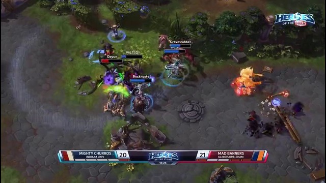 Heroes of the Dorm Epic Eight Highlights – Matches 3 & 4