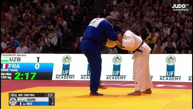 A. YUSUPOV (UZB) VS T. RINER (FRA) | Paris Grand Slam 2024 | Semi-Final +100 Kg