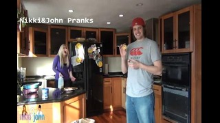 Nikki and John Ghost Pepper CupCake Prank