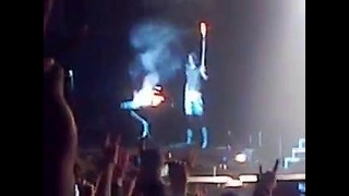 Концерт Rammstein в Питере (приветствие)