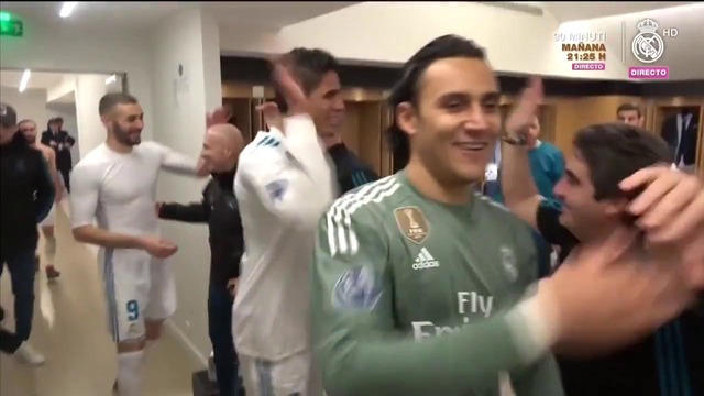 Раздевалка «Реал Мадрида» после победы над «ПСЖ»