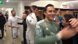 Раздевалка «Реал Мадрида» после победы над «ПСЖ»