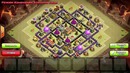 Clash of Clans – Обзор КВ базы на тх 8