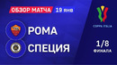 Рома – Специя | Кубок Италии 2020/21 | 1/8 финала