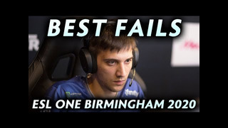Best FAIL and FUN plays of ESL One Birmingham 2020