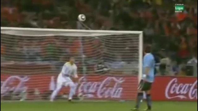 Гол Джованни Ван Бронкхорста в ворота Уругвая Чемпионат мира 2010 World Cup 2010