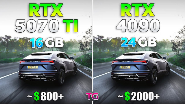 RTX 5070 Ti vs RTX 4090 – Test in 12 Games | 1440p