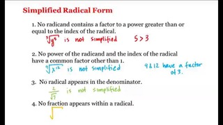 1 – 12 – Simplified Radical Form (7-02)