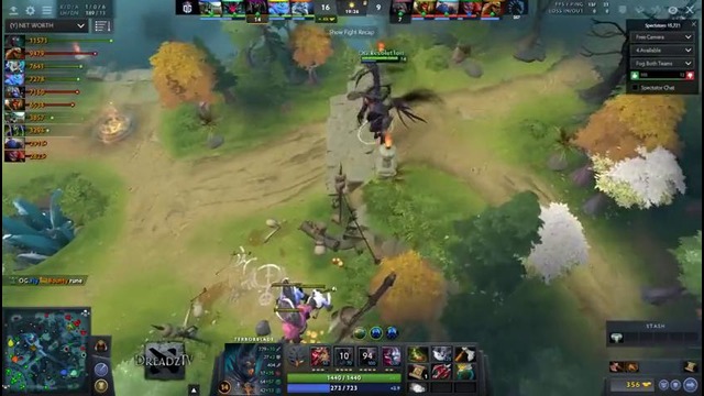 Dread’s stream Dota 2 Crystal Maiden, OG vs Liquid (08.11.2017)