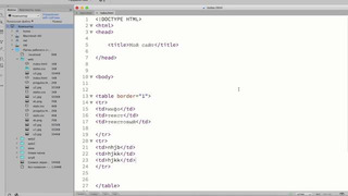 Урок 7. HTML5 теги table, th, tr, td Создание сайтов