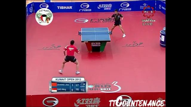 Kuwait Open- Zhang Jike-Gao Ning