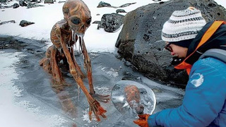 Необъяснимые Существа Найденные Замороженными во Льду