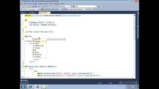 ASP.NET MVC 3 3.04 – Razor Code Blocks