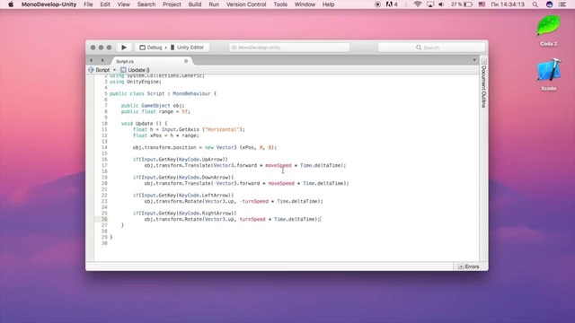 C# дадя Unity 3D часть 3