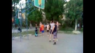 Детский уличный баскетбол в Ташкенте