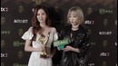 TaeYeon & SeoHyun – Backstage Interview (30th Golden Disk Awards)