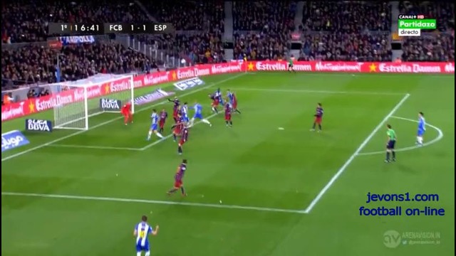 Барселона 4:1 Эспаньол | Кубок Испании 2015/16 | 1/8 финала | Первый матч