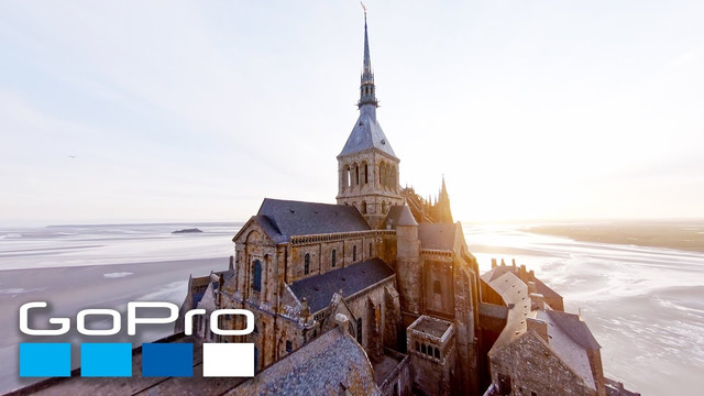 GoPro Awards: Средневековый замок через Мон-Сен-Мишель (FPV)