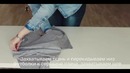 Как сложить футболку