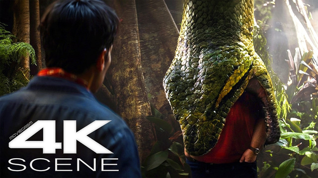 Colossal Anaconda Swallows Jack Black (2026) 4K Blu-ray HDR10+ | Anaconda Movie Scene