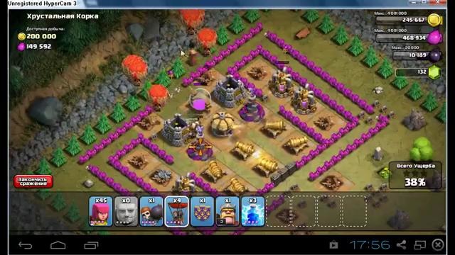 43 Clash of Clans – Хрустальная корка (lvl #43) Crystal Crust