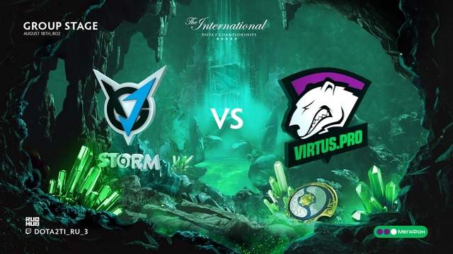DOTA2: The International 2018 – VG.J Storm vs Virtus.Pro (Game 2, Groupstage)