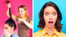 17 genius ideas for girls || hair and makeup transformations