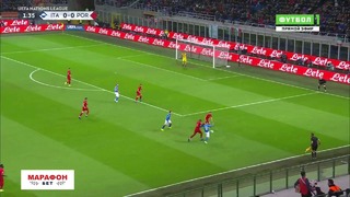 (HD) Италия – Португалия | Лига наций УЕФА 2018 | 5-й тур