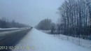 ВАЗ 21099 вынесло на встречную полосу