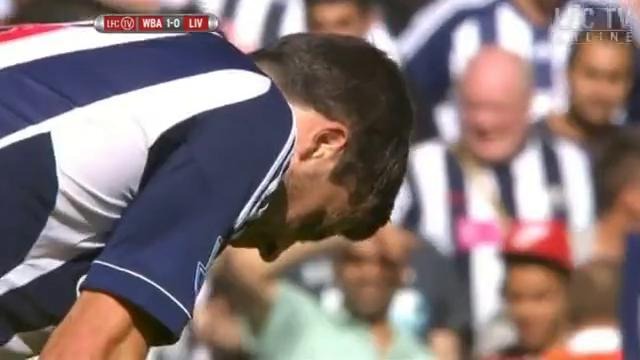 West Brom 3-0 Liverpool FC EPL 18/08/2012