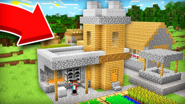Я ПЕРЕЕХАЛ В НОВЫЙ ДОМ В МАЙНКРАФТ | Компот Minecraft