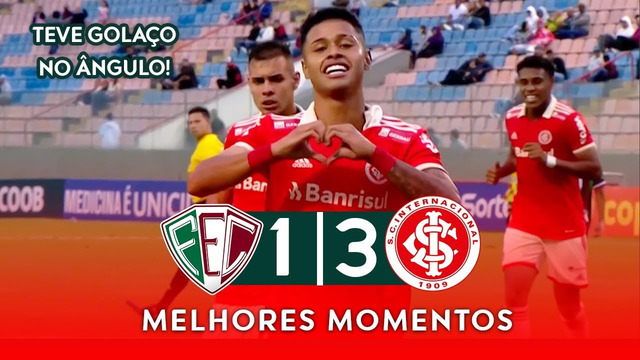 Fluminense-PI 1 x 3 Internacional – Gols & Melhores Momentos | Copinha 2023