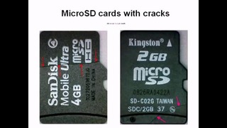Micro SD SDHC card data recovery